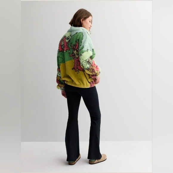 Disney Teddy Sweater with Winnie the Pooh - Green and Yellow - Picture 3 of 3